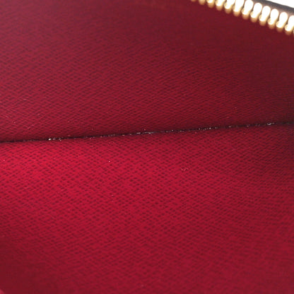 Louis Vuitton Monogram Felicie Chain Wallet Zippered Insert Fuchsia 5 of 8