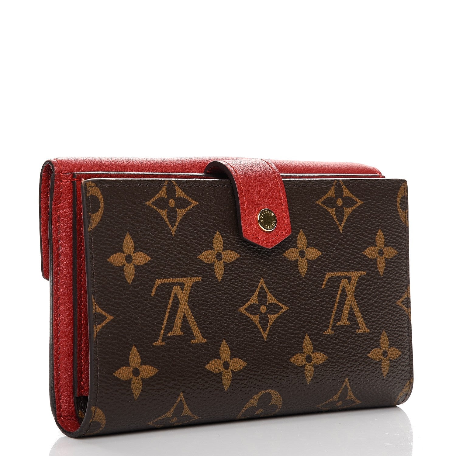 Louis Vuitton Monogram Pallas Compact Wallet Cherry 3 of 12