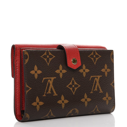 Louis Vuitton Monogram Pallas Compact Wallet Cherry 3 of 12