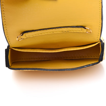 Fendi Cuoio Romano Scented Nano Baguette Charm Sunflower 5 of 9