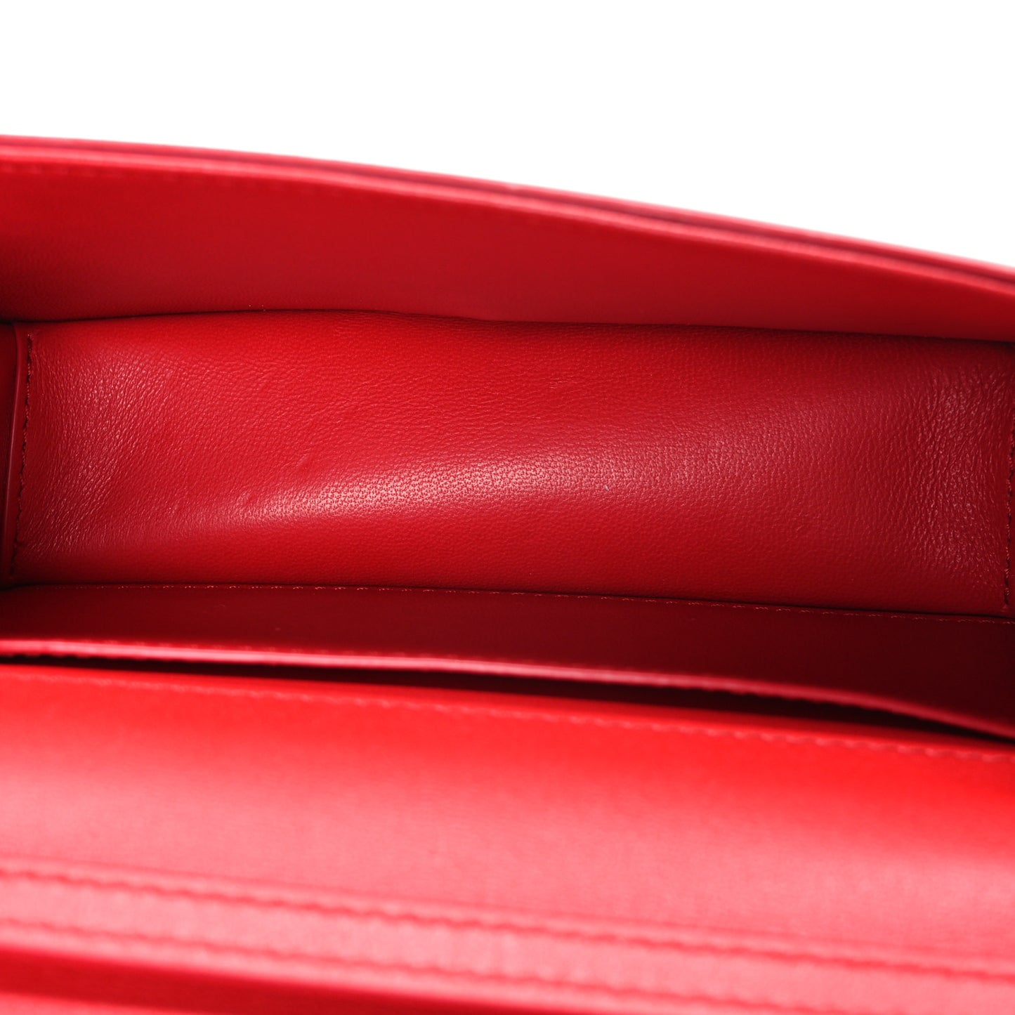 Calfskin Enamel Vlogo Small Loco Shoulder Bag Rouge Pur