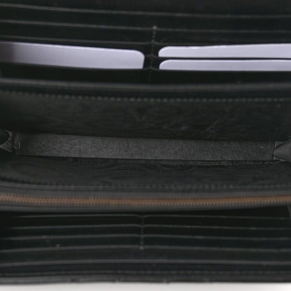 Gucci Calfskin Matelasse GG Marmont Chain Wallet Black 5 of 10