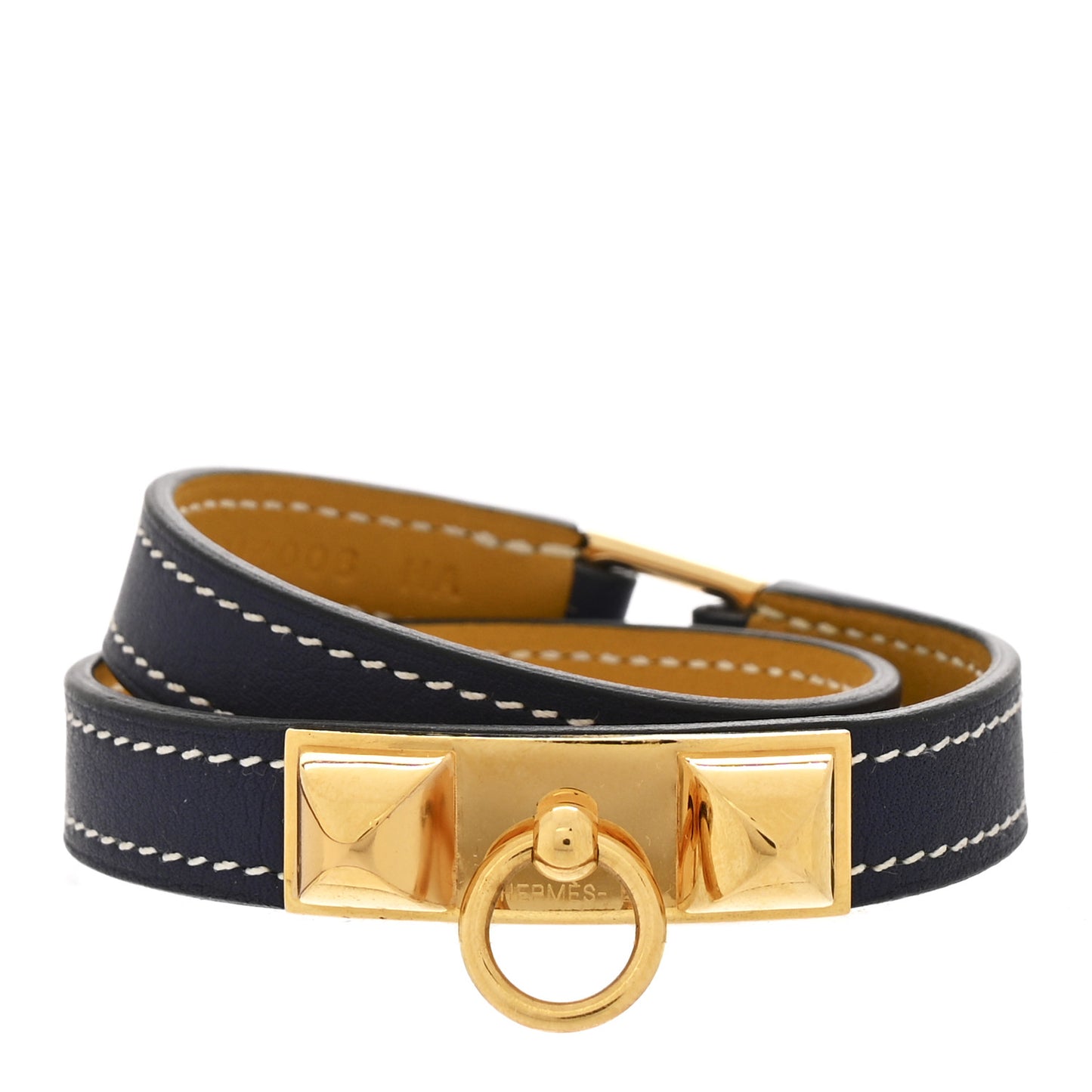 Swift Rivale Double Tour Bracelet T2 Bleu Encre Ambre