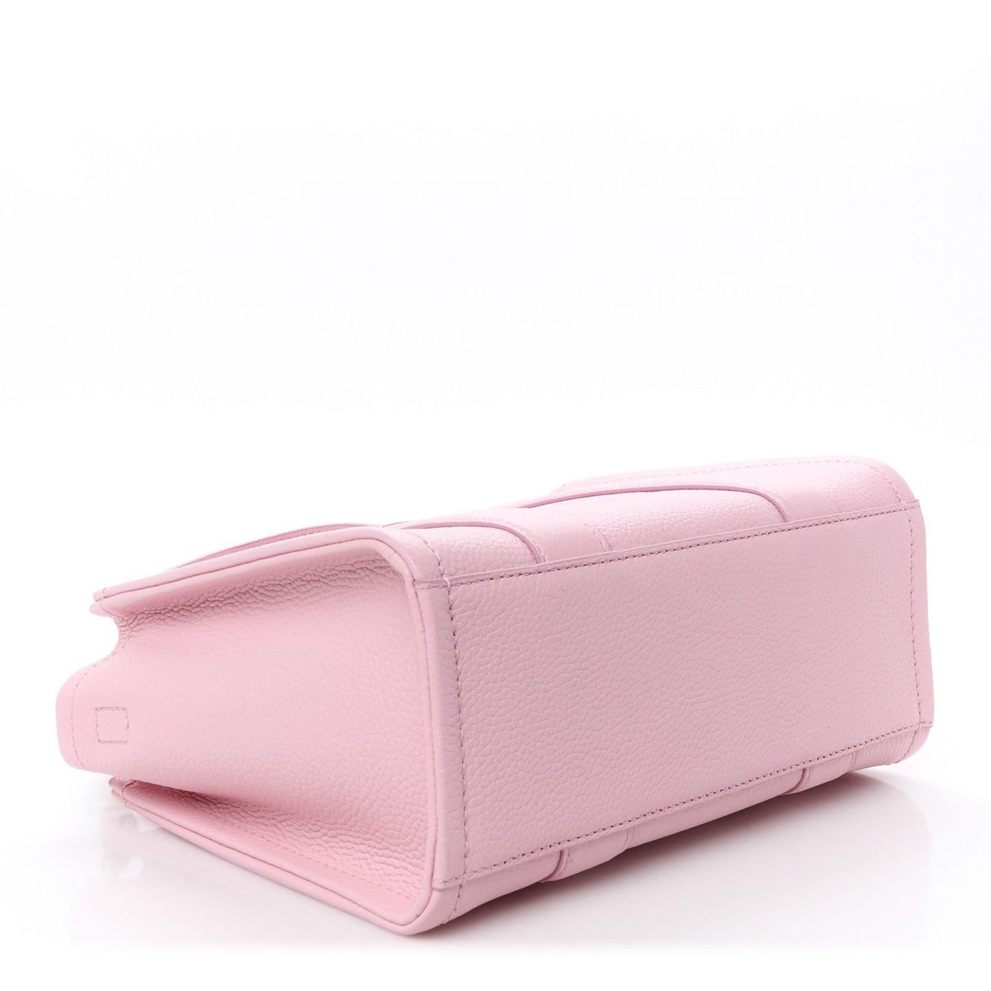 Grained Calfskin Small The Tote Bag Ribbon Pink