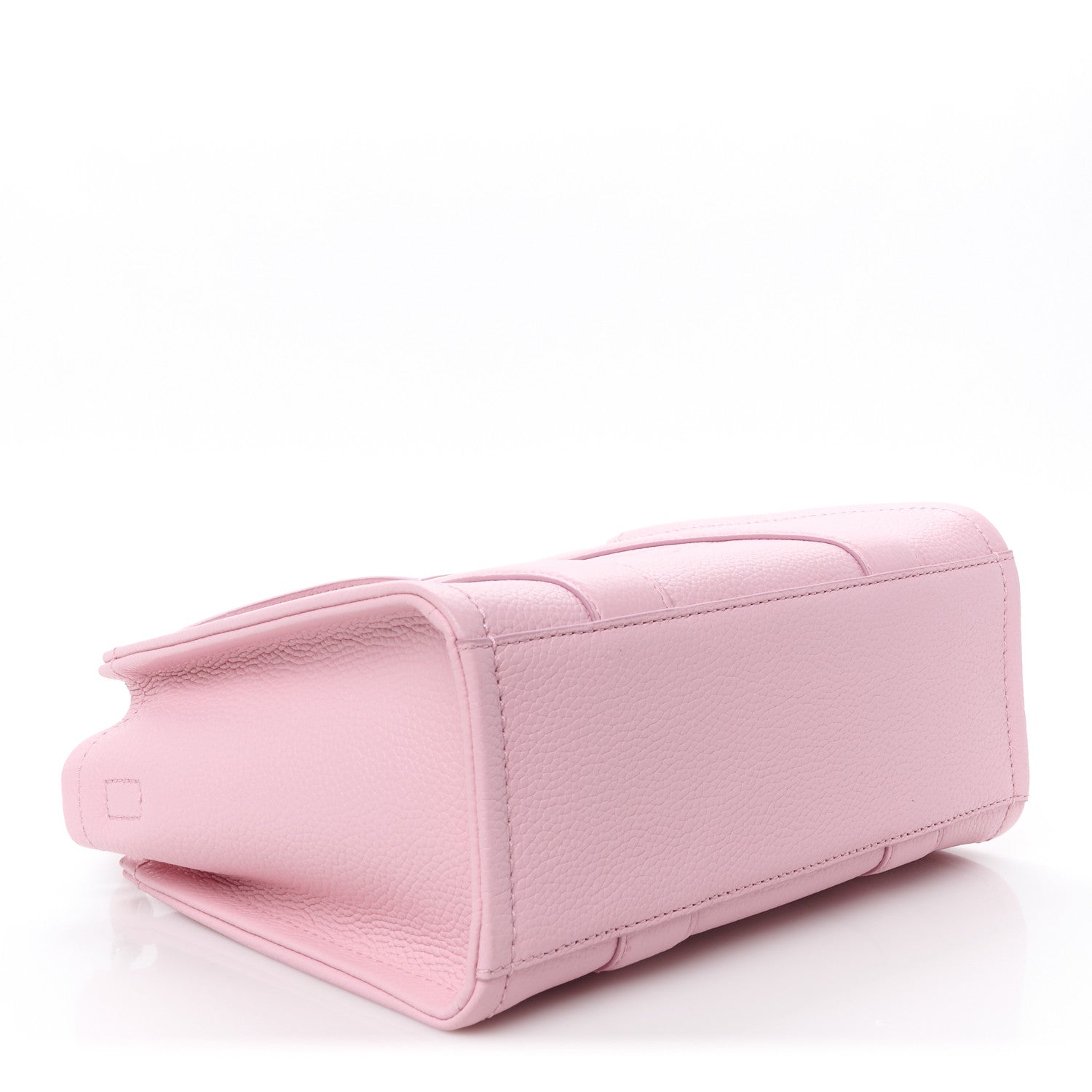 Marc Jacobs Grained Calfskin Small The Tote Bag Ribbon Pink 4 of 11