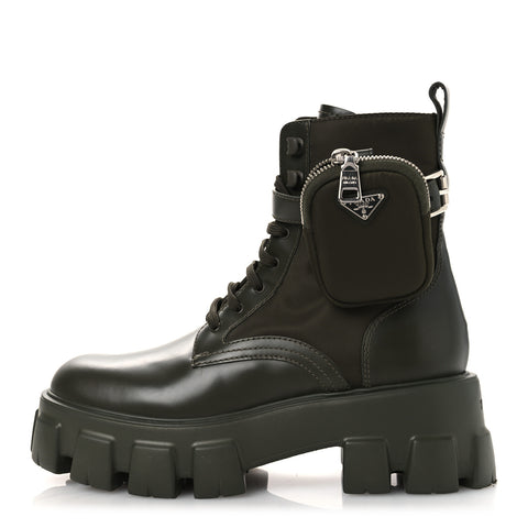 Spazzolato Rois Re-Nylon Metal Triangle Logo Monolith Pouch Pocket 55mm Boots 40 Militare