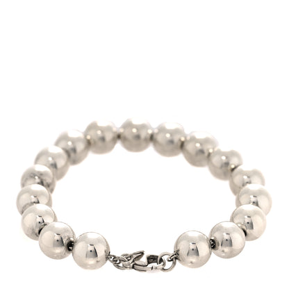 Tiffany Sterling Silver 10mm Hardwear Ball Bracelet 2 of 5