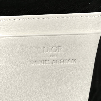Christian Dior X DANIEL ARSHAM Grained Calfskin Newspaper Messenger White 6 of 9