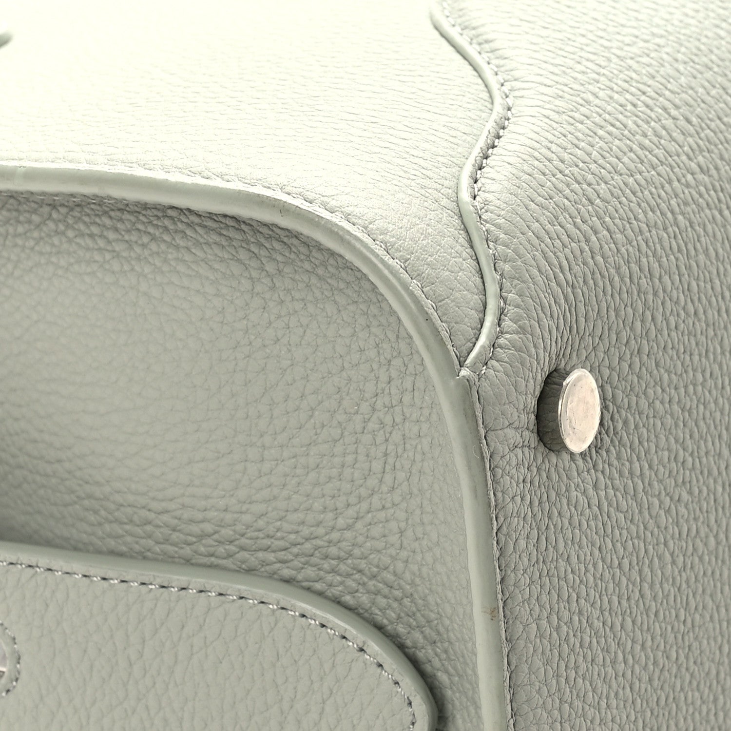 Loro Piana Grained Calfskin Medium Sesia Eucalyptus 10 of 11