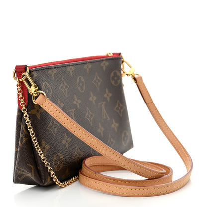 Louis Vuitton Monogram Pallas Clutch Cherry 3 of 12