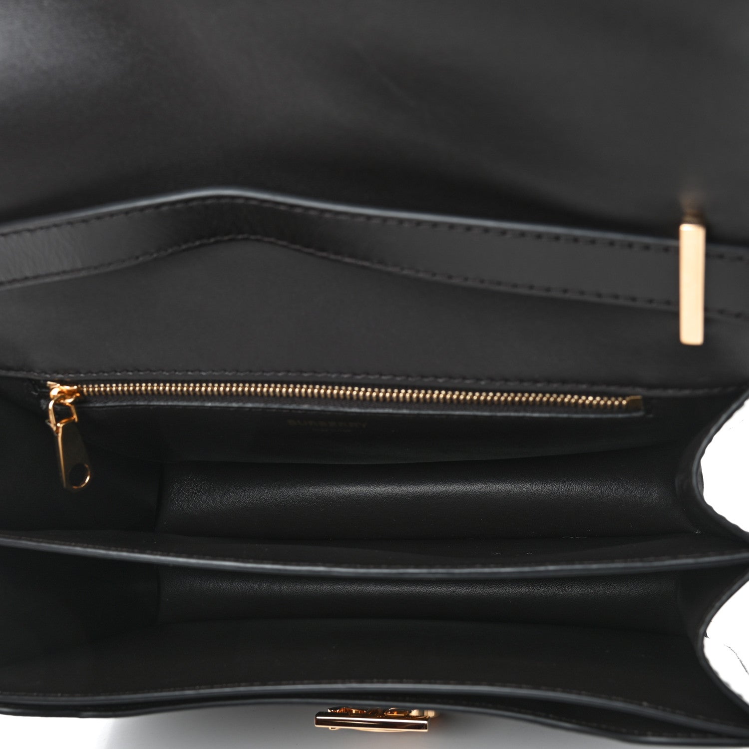 Burberry Calfskin Medium TB Bag Coffee 5 of 8