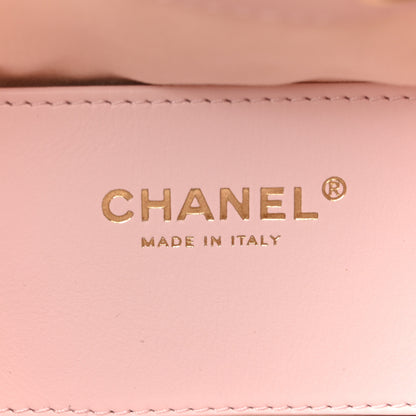 Chanel Caviar Quilted Mini Chanel 25 Handbag Light Pink 6 of 11