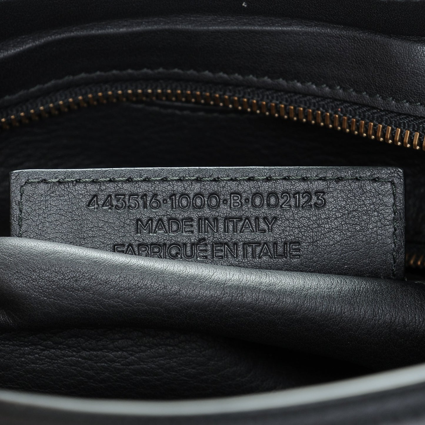 Veau Soyeux Perforated Blackout Hardware S City Black