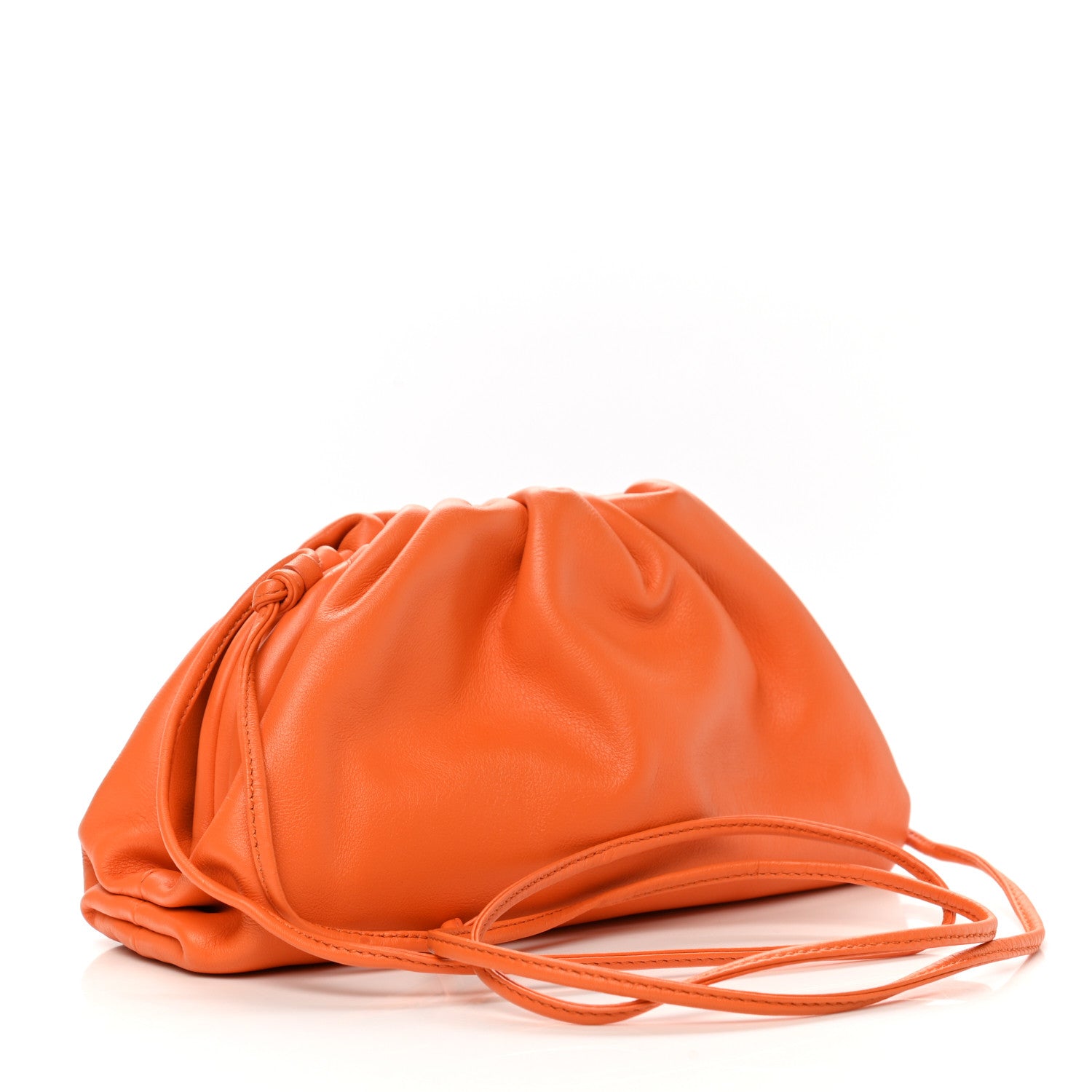 Bottega Veneta Butter Calfskin The Mini Pouch Light Orange 3 of 7