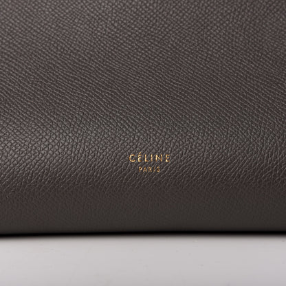 Celine Grained Calfskin Mini Belt Bag Grey 9 of 9