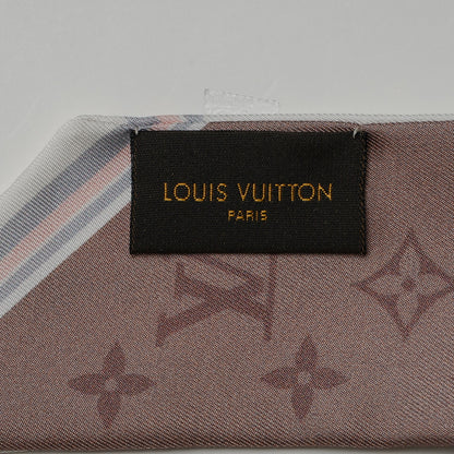 Louis Vuitton Silk Monogram Flower Ink BB Bandeau Light Pink 4 of 4
