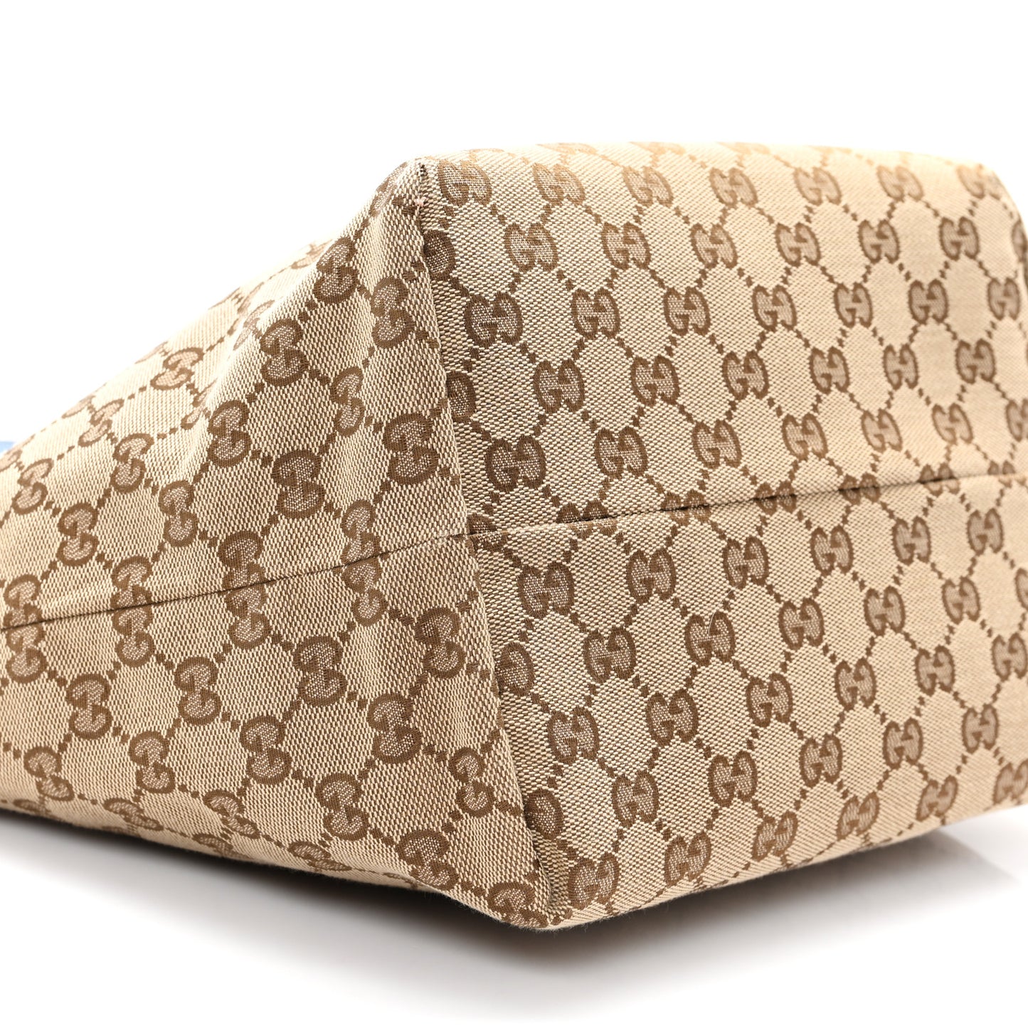 Grained Calfskin Monogram Small Totissima Reversible Tote Light Blue