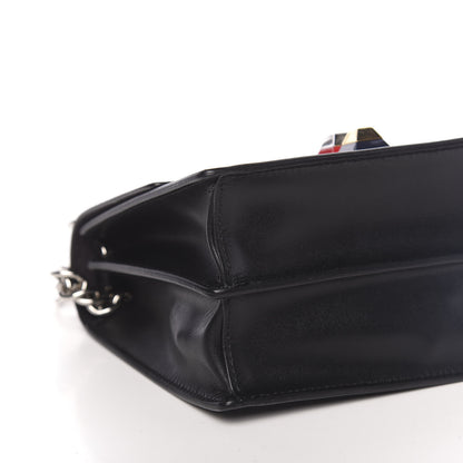 Fendi Vitello Liberty Studded Small Kan I Shoulder Bag Black Multicolor 8 of 11