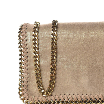 Stella McCartney Shaggy Deer Falabella Crossbody Bag Gold 14 of 15