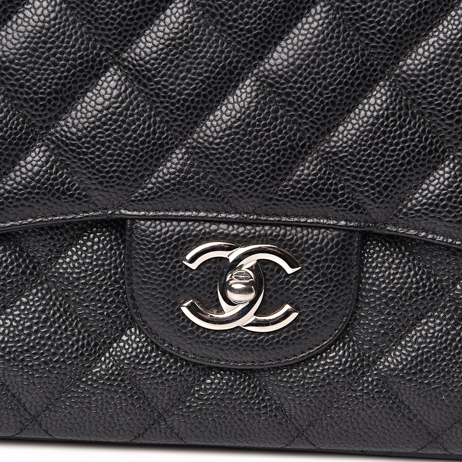 Chanel Caviar Quilted Maxi Single Flap Black 9 of 13