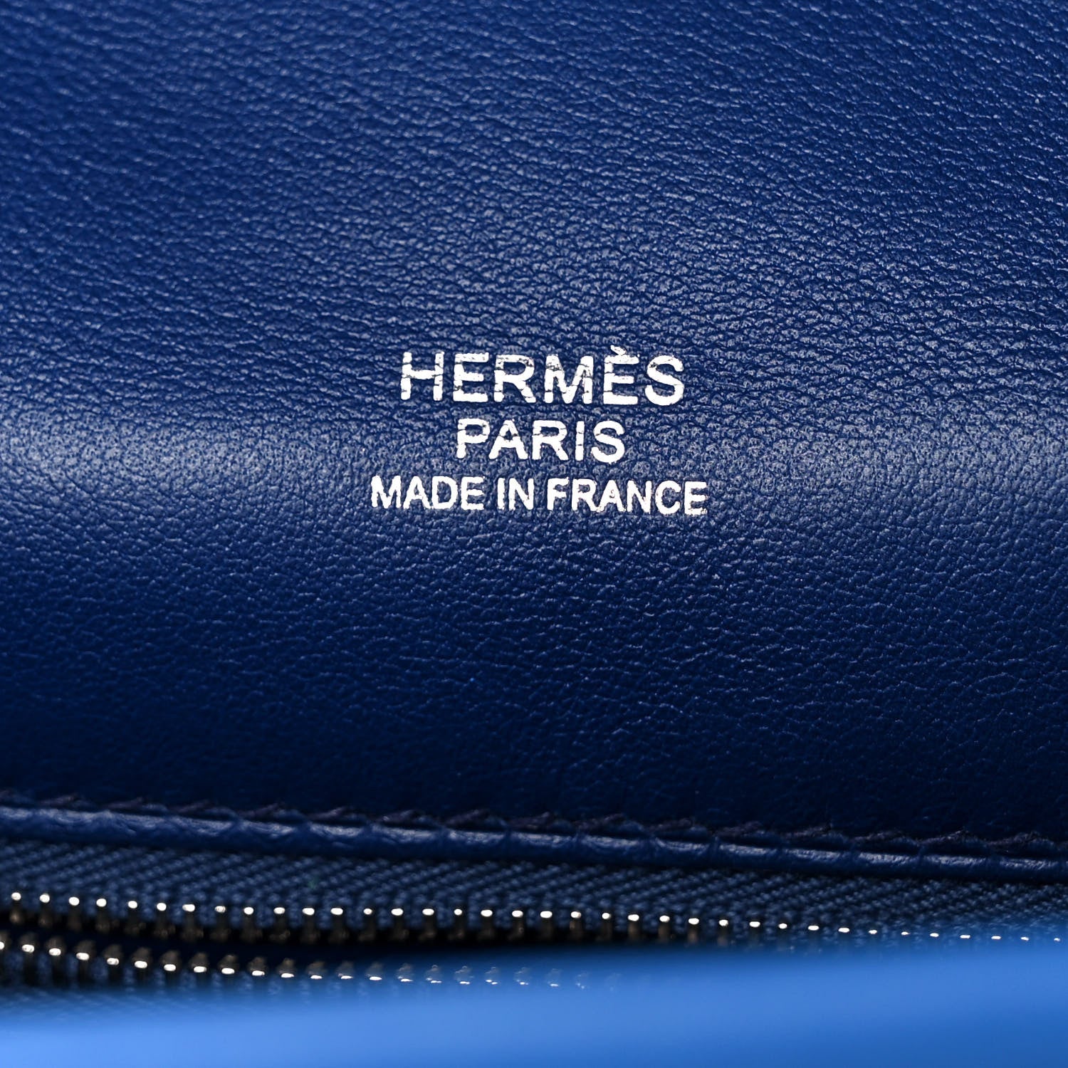 Hermes Veau Swift Sac Berline 28 Bleu Paradis Saphir 6 of 8