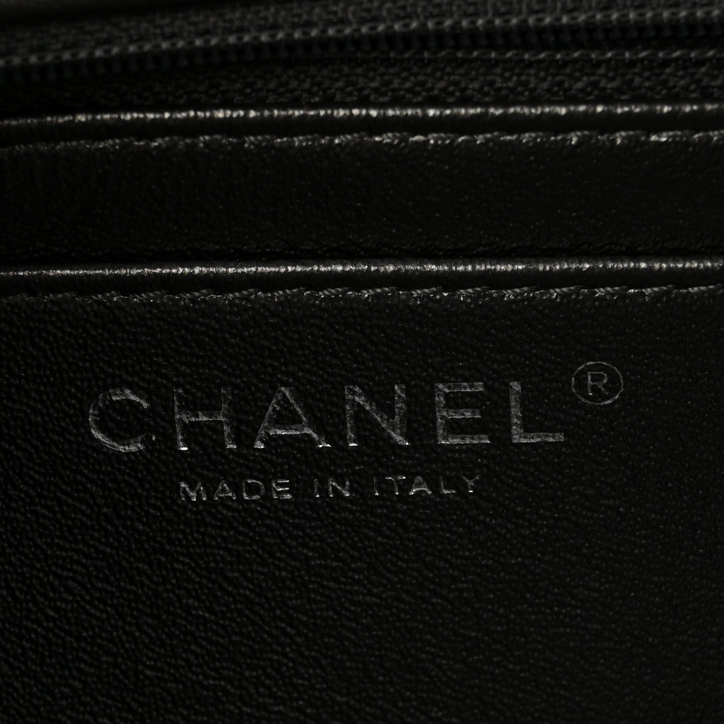 Metallic Aged Calfskin Chevron Quilted 2.55 Reissue Mini Flap Grey