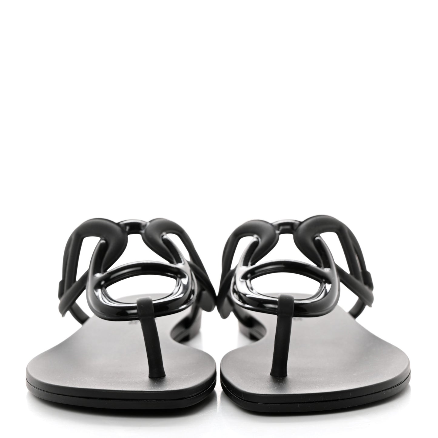 Rubber Womens Egerie Sandals 37 Black