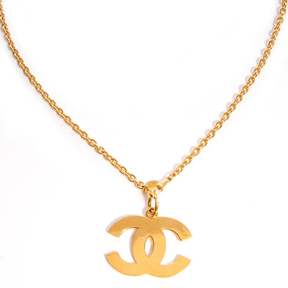 Chanel XL CC Long Necklace Gold 1 of 6