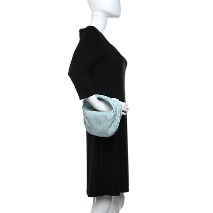Bottega Veneta Nappa Intrecciato Mini Jodie Teal Washed 2 of 11