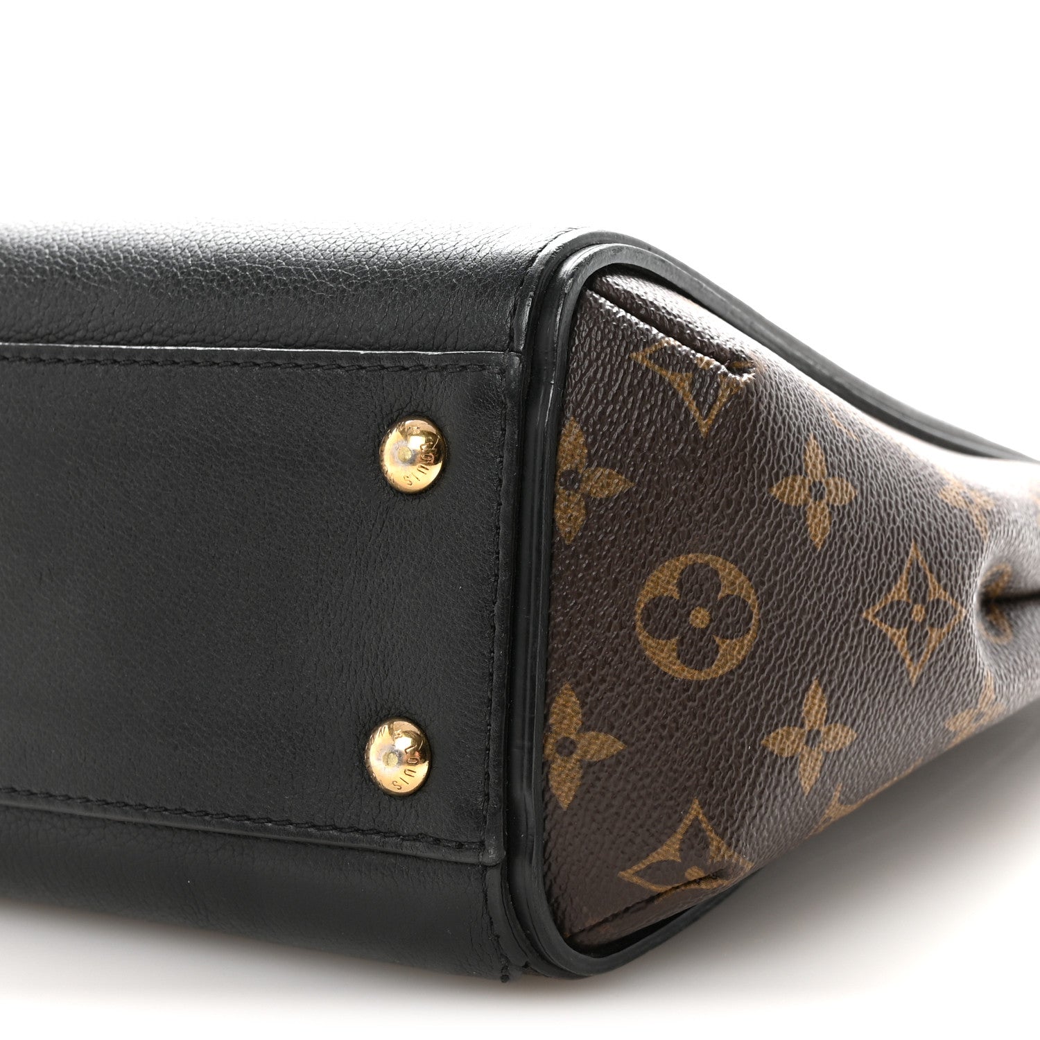 Louis Vuitton Calfskin Monogram Kimono Tote PM Black 9 of 9