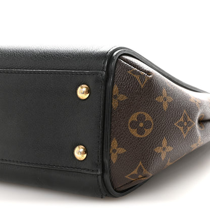 Louis Vuitton Calfskin Monogram Kimono Tote PM Black 9 of 9