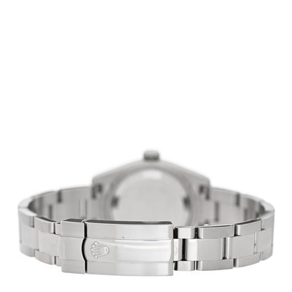 Rolex Stainless Steel Diamond Pink Mother of Pearl 26mm Oyster Perpetual Datejust Watch 179160 3 of 5