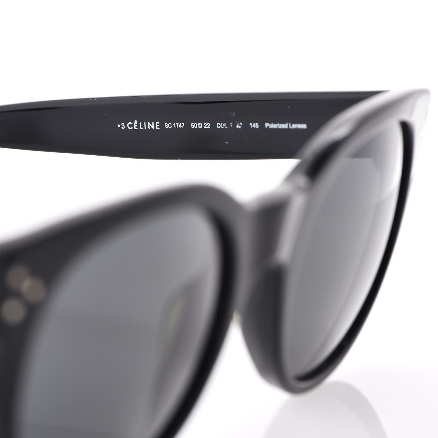 Celine Audrey Sunglasses SC 1747 Black 6 of 7