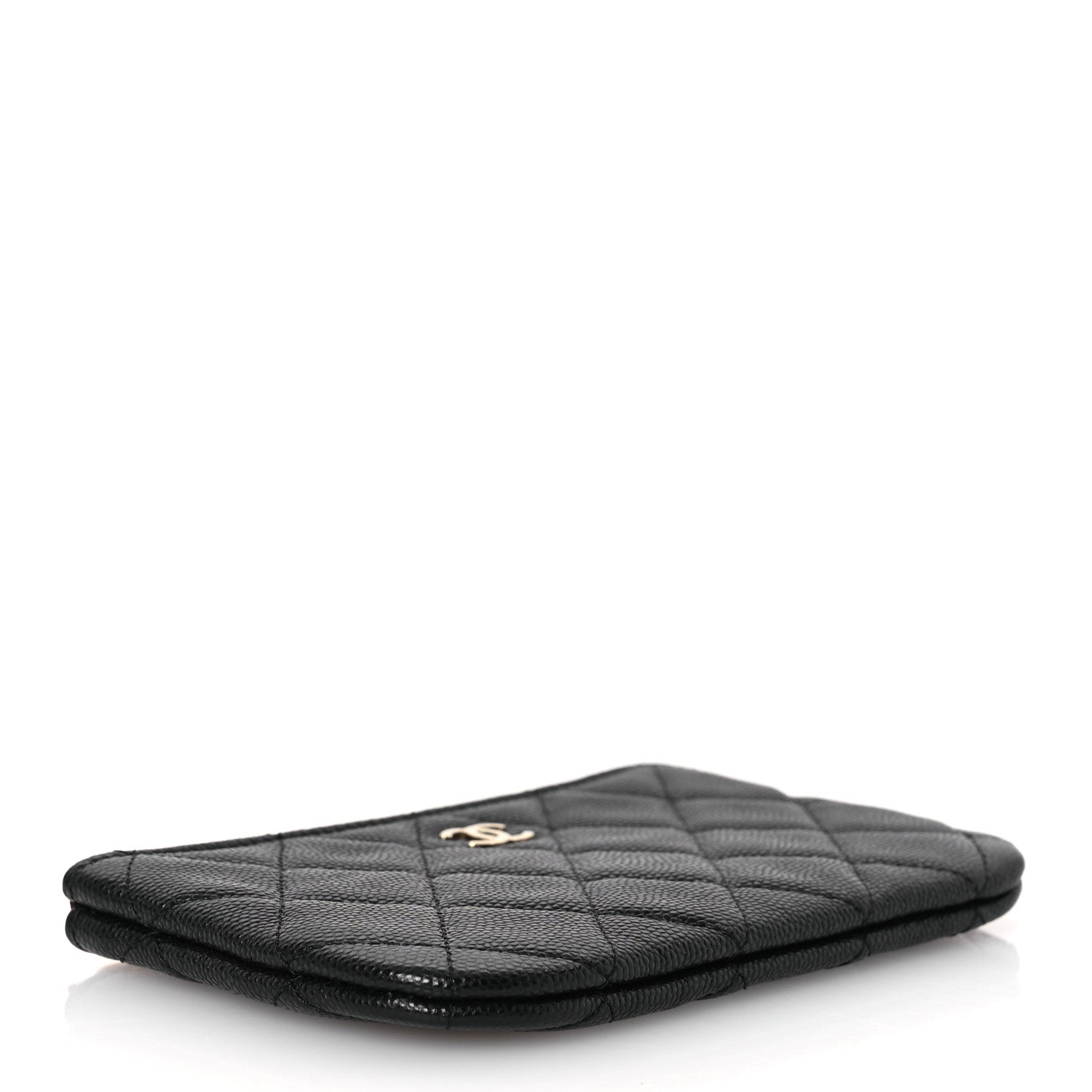Chanel Caviar Quilted Small Cosmetic Case Black 4 of 7