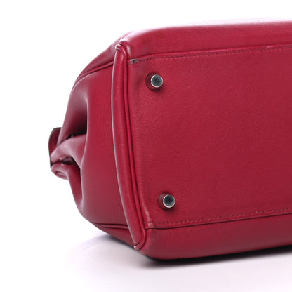 Hermes Swift Kelly Retourne 35 Rubis 7 of 10