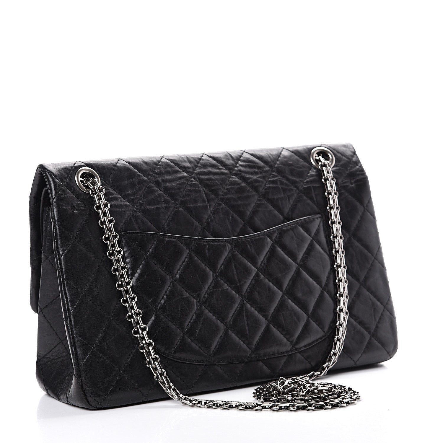 Chanel Aged Calfskin Quilted 2.55 Reissue 226 Flap Black 2 of 14