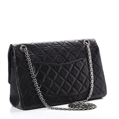 Chanel Aged Calfskin Quilted 2.55 Reissue 226 Flap Black 2 of 14