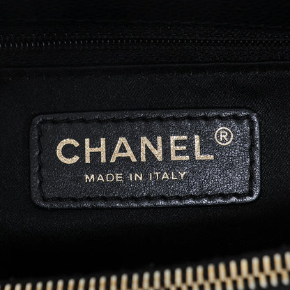 Chanel Caviar Quilted Grand Shopping Tote GST Black 6 of 6