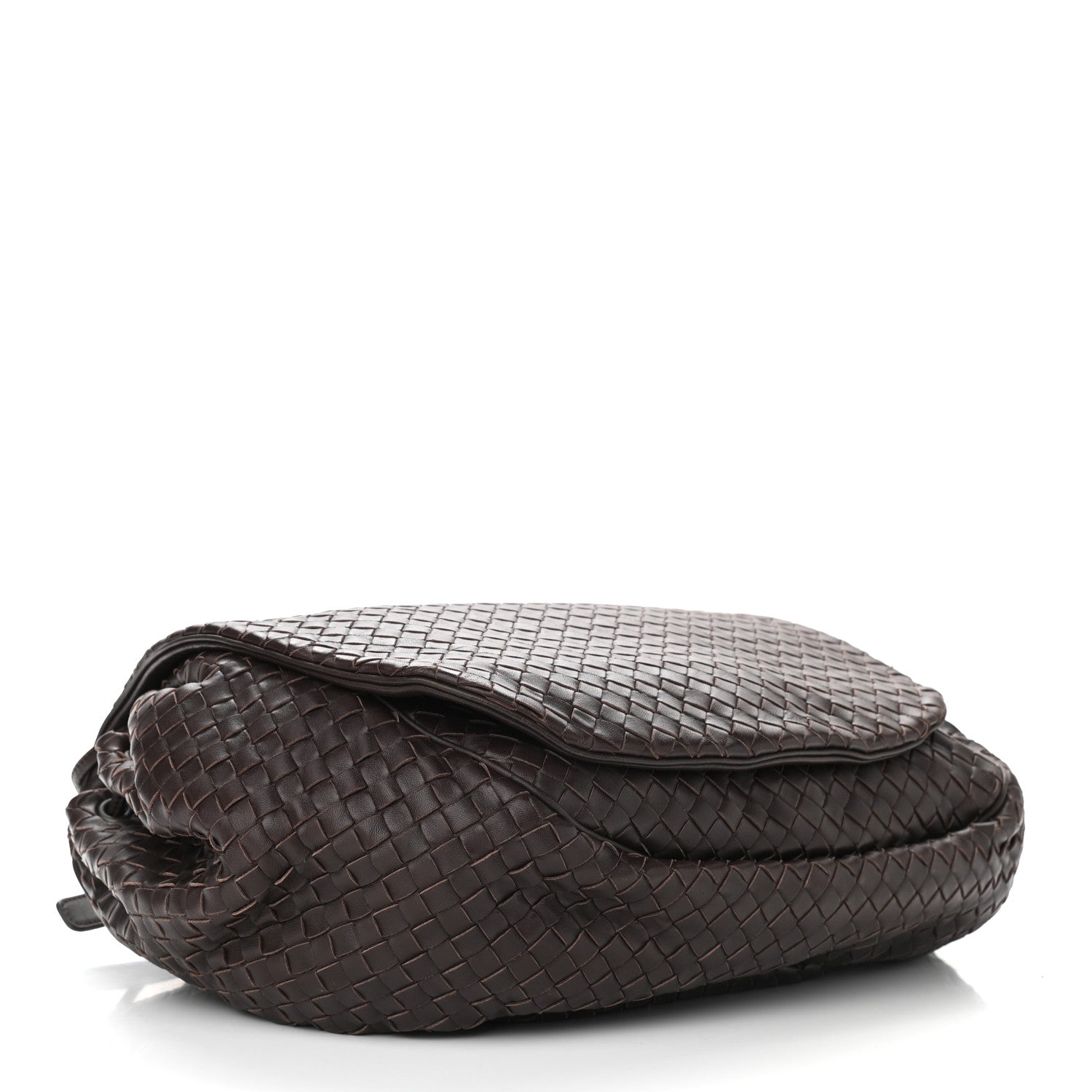 Bottega Veneta Nappa Intrecciato Messenger Bag Ebano 4 of 9