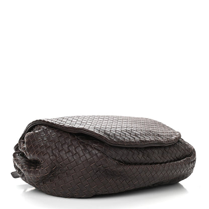 Bottega Veneta Nappa Intrecciato Messenger Bag Ebano 4 of 9