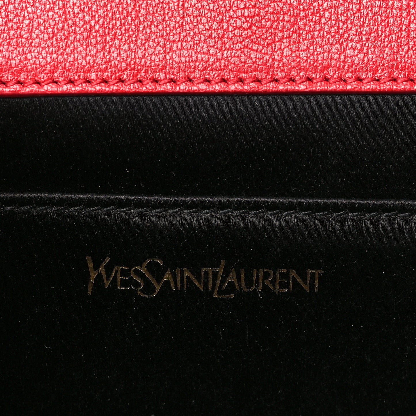 Calfskin Monogram Large Belle De Jour Clutch Red