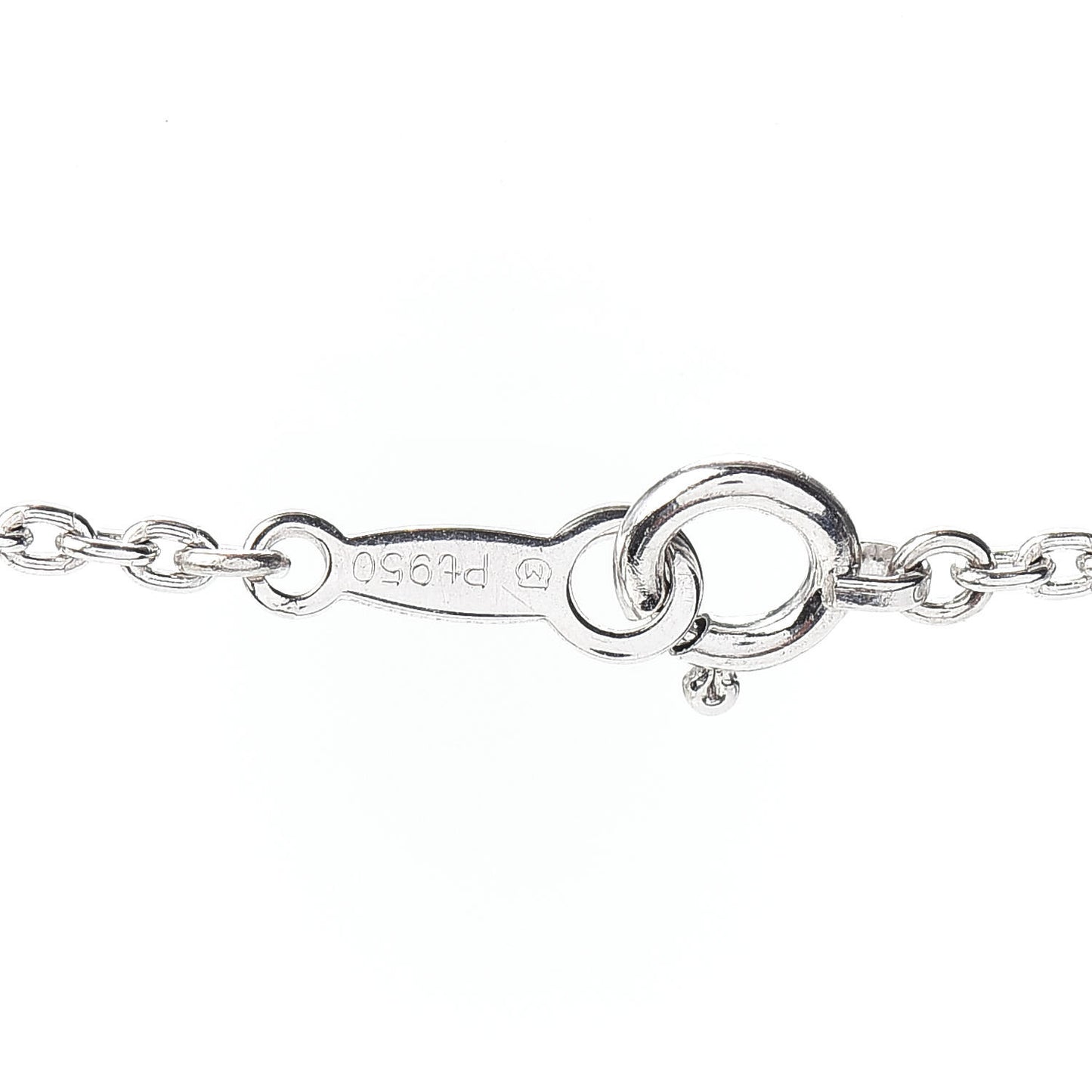 Platinum Diamond Pearl 12mm Necklace