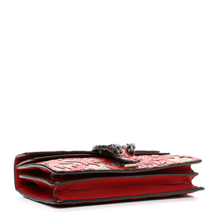 Gucci GG Supreme Monogram Arabesque Small Dionysus Shoulder Bag Hibiscus Red 4 of 14