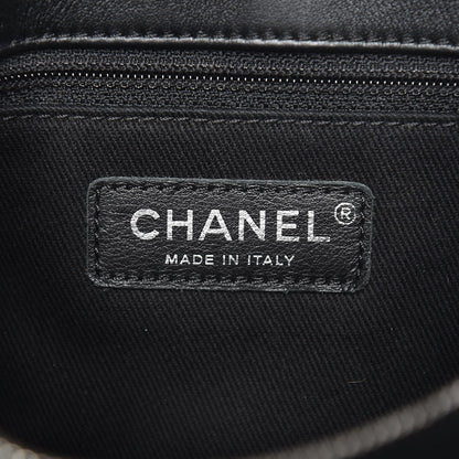 Chanel Patent Quilted Coco Shine Small Accordion Flap Black 6 of 10