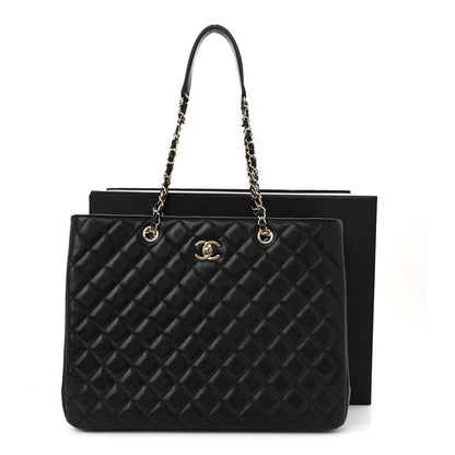 Chanel Caviar Quilted Large Shopping Tote Black 11 of 11