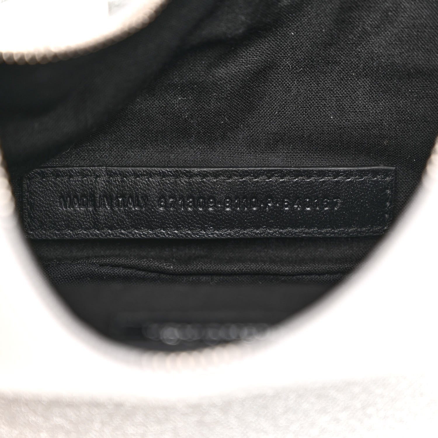 Balenciaga Sparkling Fabric Le Cagole Shoulder Bag XS Silver 7 of 10