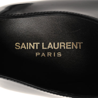 Saint Laurent Patent Calfskin Montaigne 25 Uniform 38.5 Black 8 of 8