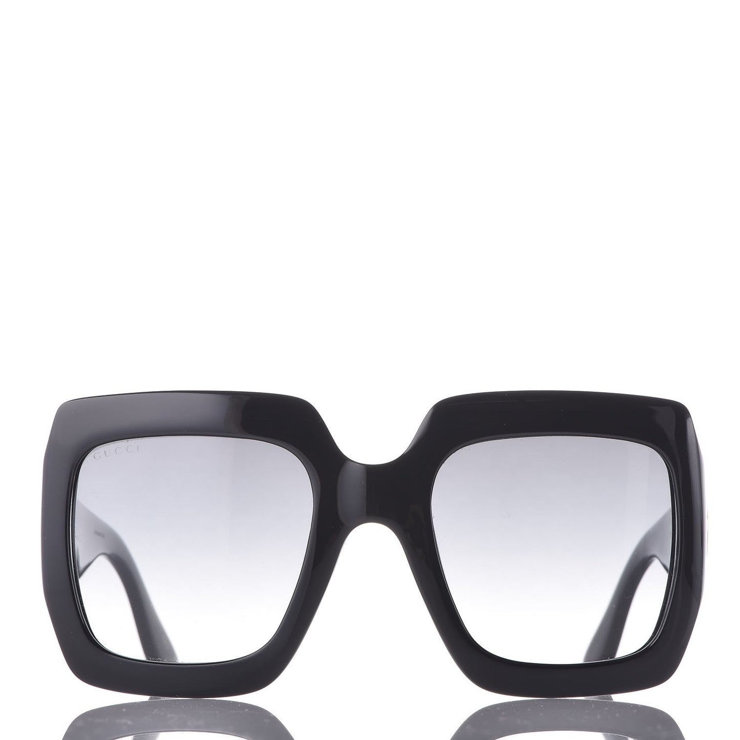 Acetate Square Frame Sunglasses GG0053S Black