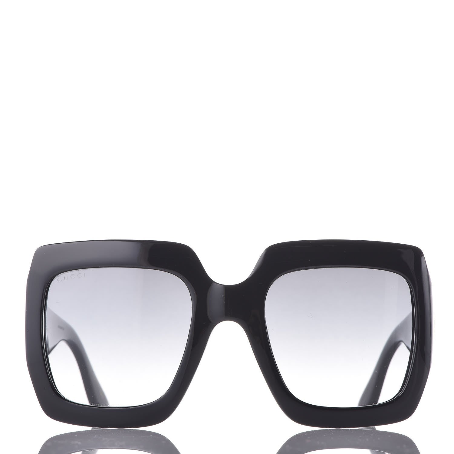 Gucci Acetate Square Frame Sunglasses GG0053S Black 3 of 9