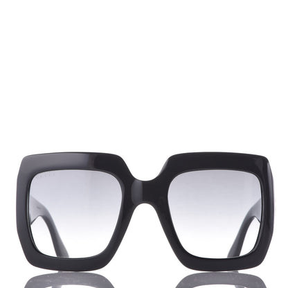 Gucci Acetate Square Frame Sunglasses GG0053S Black 3 of 9